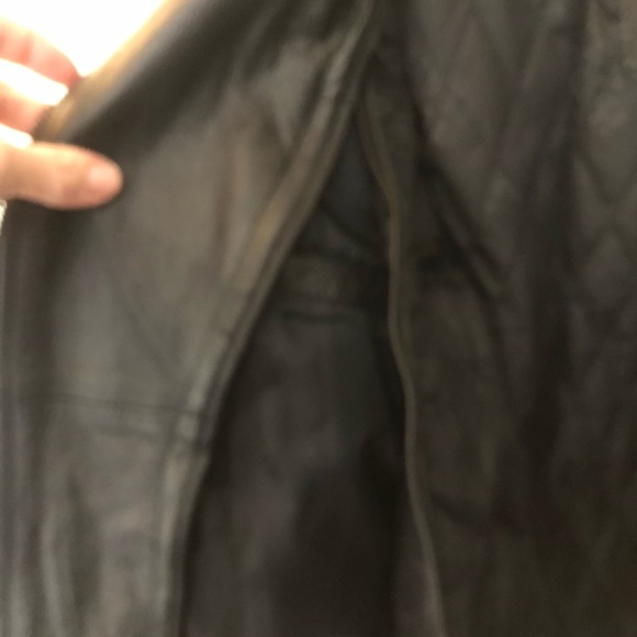 Hudson Leather Women's Black Jacket with Braided Detail, size-XXL - Picture 4 of 9